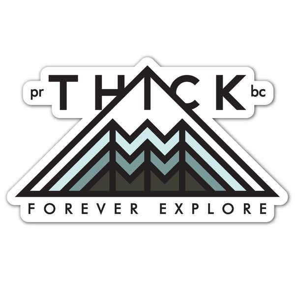 Thick Forever Explore Decal - Winter