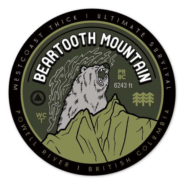 Beartooth Decal - Olive