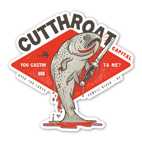 The Cutthroat Decal