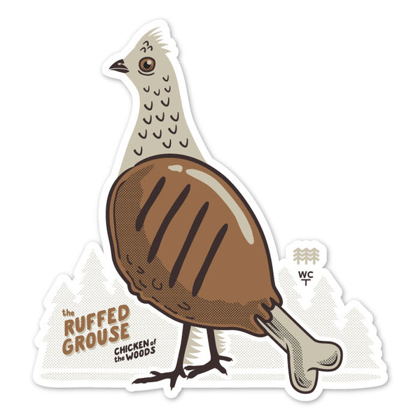 The Ruffed Grouse Decal
