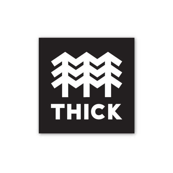 Thick Square Logo Decal