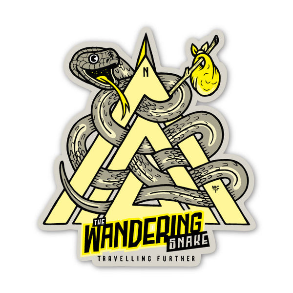 The Wandering Snake Decal