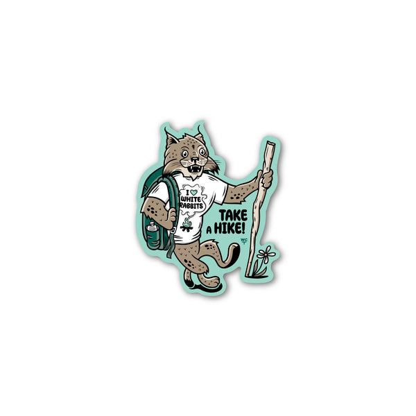 Take a Hike Bobcat Decal - Small