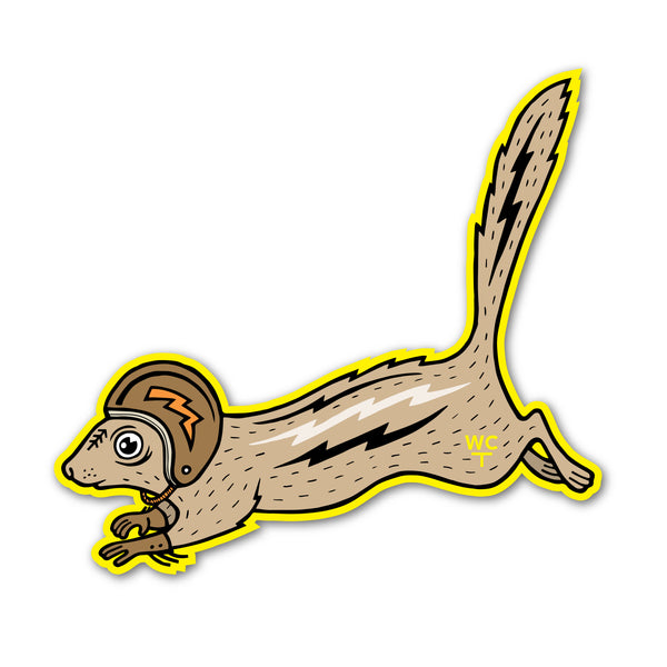 Fearless Furry Decal - Chipmunk