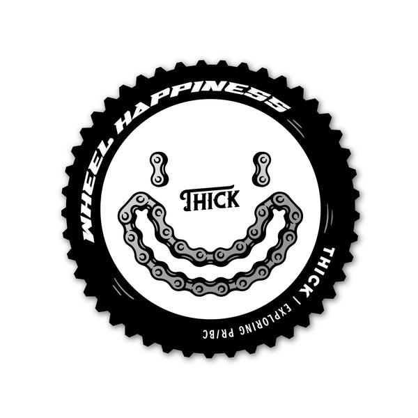 Wheel Happiness Decal