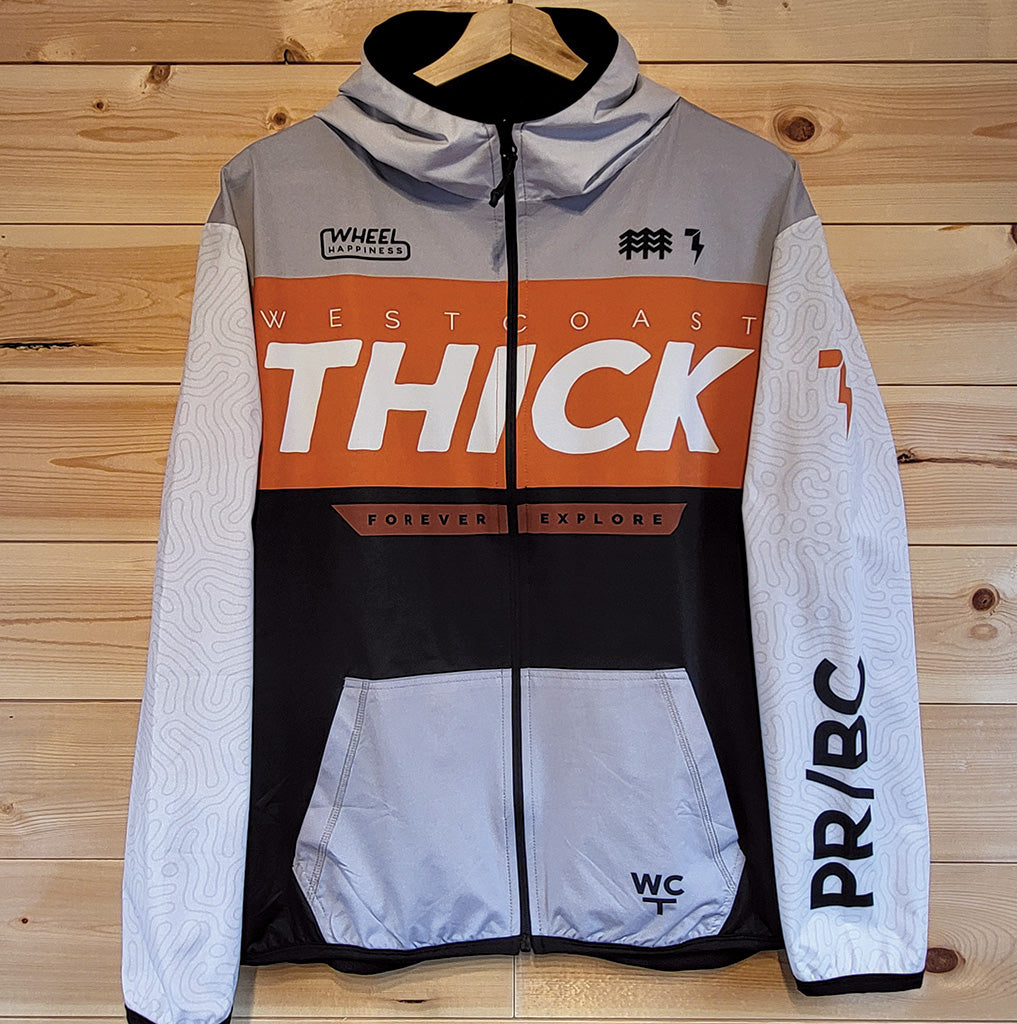 Trail Seeker Stretch Zip Jacket - Orange