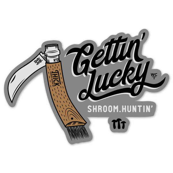 Gettin' Lucky Shroom Huntin' Decal